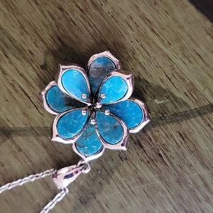 Unusual rare turquoise necklace